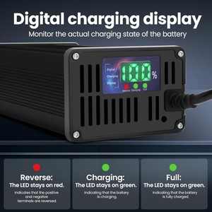 <span class=keywords><strong>Chargeur</strong></span> de <span class=keywords><strong>batterie</strong></span> au plomb <span class=keywords><strong>24V</strong></span> 4A XLR HP8204B pour fauteuil roulant électrique et scooter de mobilité <span class=keywords><strong>Chargeur</strong></span> de <span class=keywords><strong>batterie</strong></span> SLA 29.4V - Product Image 2