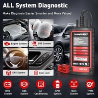 2024 ThinkDiag 2 Logiciel Complet Prodiag Diagzone Mise à Jour Gratuite 1 An Outil de Diagnostic Automobile Prise en Charge CAN FD ECU 16 Fonctions de Réinitialisation Scanner OBD2