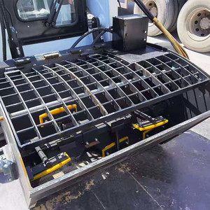 ENVÍO GRATIS SKID STEER hormigonera <span class=keywords><strong>pista</strong></span>/rueda diesel cargador hoja SKID Steel Accesorios - Product Image 4