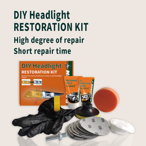 Kit de Restauración de <span class=keywords><strong>Faros</strong></span> de Coche, Pulido de Lentes de Plástico DIY, Restauración Rápida y Fácil, Anti-Amarilleo - Product Image 2