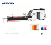 Machine à plastifier électrique automatique haute vitesse WESTONIX, moteur métallique, plastification à chaud multifonctionnelle pour papier/plastique