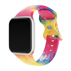<span class=keywords><strong>Bracelet</strong></span> de montre en silicone imprimé double face avec boucle élastique personnalisée Coolyep pour <span class=keywords><strong>Apple</strong></span> <span class=keywords><strong>Watch</strong></span> pour Iwatch Series Strap - Product Image 1