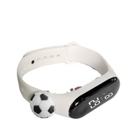 Reloj Inteligente para Estudiantes en Oferta, Pantalla LED Multicolor, Reloj Electrónico para Niños y Niñas, Bonito Reloj Deportivo con Dibujos Animados de Fútbol
