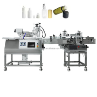 Machine de remplissage et de bouchage entièrement automatique pour petites bouteilles de boissons, vin, vinaigre, sauces, huiles, parfums, huiles essentielles, lotions