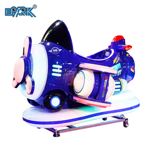 Công Viên Giải Trí Coin Operated Kids Video Game Machine Nhựa Swing Máy Máy Bay Kiddie Ride Để Bán - Product Image 1