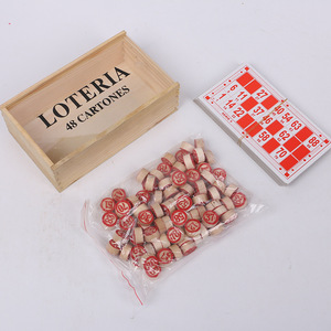 Offre Spéciale pratique <span class=keywords><strong>Bingo</strong></span> Lotto numéro en bois échecs pensée exercice Puzzle jeu ensemble - Product Image 1