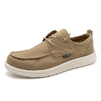 ITAZERO Mocassins Espadrilles Rétro en Toile et Jean pour Hommes – Chaussures Décontractées Confortables et Légères pour la Conduite et la Marche Quotidienne