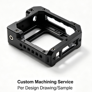 <b>Camera</b> Cage Quality Precision Aluminum CNC Milling Machined Color Anodized Aluminum Micro Machining 3/4/ 5 Axis CNC Machining - Product Image 1