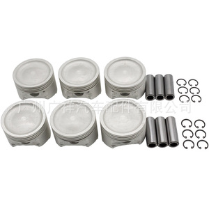 Ensemble piston avec segments pour moteur 6G74 V45, taille STD, segment de surface de godet - Product Image 1