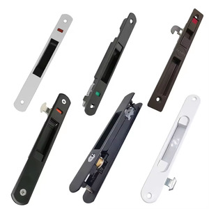 <span class=keywords><strong>Serrure</strong></span> de <span class=keywords><strong>porte</strong></span>-fenêtre <span class=keywords><strong>coulissante</strong></span> en aluminium moderne et durable, mécanisme de verrouillage électrique à télécommande, sécurité nocturne intelligente, vis de verrouillage facile - Product Image 3