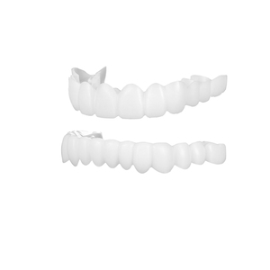 Cubierta de <span class=keywords><strong>dentadura</strong></span> con sonrisa superior e inferior, para dentaduras falsas, blanqueador Dental, gran oferta - Product Image 2