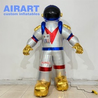 Costume de combinaison spatiale conçu pour la publicité, pour les expositions aérospatiales, costume de combinaison spatiale gonflable grande taille, costume de mascotte de combinaison spatiale