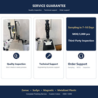 Bouchon de parfum personnalisé anti-déversement rechargeable en plastique ABS, modèle 212, avec fermeture à poussoir et sertissage pour emballage de flacon d'huile parfumée