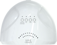 Lámpara de Uñas LED Crazy SUN 1 de Fábrica, Luz de Gel Lwd con Pantalla Táctil Personal, Recargable, Oro Rosa, Secador de Uñas UV/LED