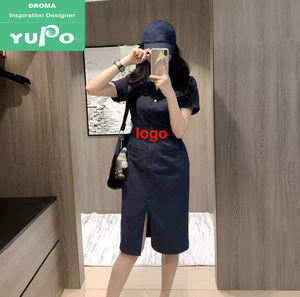 Robe de soirée plissée amincissante et sexy pour femme, style nouveau, collection automne Droma, pour le commerce international - Product Image 1