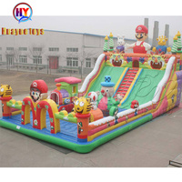 Aire de jeux gonflable sur le thème de l'océan Offre Spéciale conception personnalisée équipement d'amusement de parc pour enfants jouets et structures de plein air