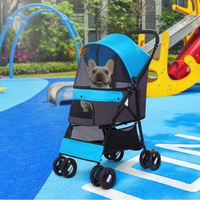 Poussette pour grand chien EUR PET Chariot portable de haute qualité pour animaux de compagnie avec chariot amovible Caractéristiques réglables Confortable pour animaux de compagnie