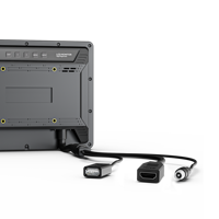Moniteur tactile de 8 pouces, 1000 nits, IP65, lisible en plein soleil, pour véhicules et applications marines