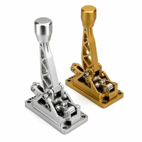 Levier de vitesses court à verrouillage inversé en aluminium usiné CNC sur mesure, haute précision, pour voitures de course