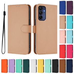 Coloré PU Portefeuille En Cuir étui pour samsung <span class=keywords><strong>Galaxy</strong></span> S25 Plus S24 Ultra S23 FE M35 5G A16 A06 A15 A14 A13 A12 A07 A17 Stand <span class=keywords><strong>Cover</strong></span> - Product Image 6