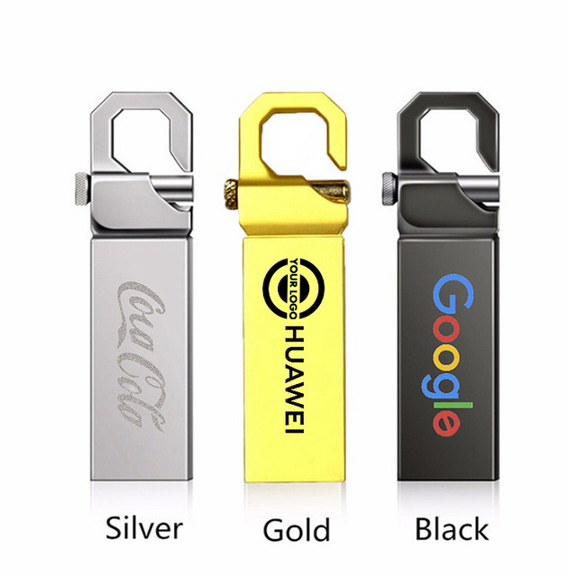Mini Metal USB Flash Drive Metal Material with 2.0 Interface 4GB/8GB/16GB Memory Keychain Design