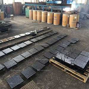 لوح فولاذي صلب مقاوم للتآكل Q195 Q235 A36 ثنائي المعدن مع طبقة كربيد الكروم للتعدين والأسمنت 10+15 مم - Product Image 5