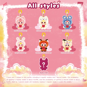 Nouveauté 2026 : Vente en gros de pendentifs en peluche « Trois Cupides » pour bébés, boîte surprise tendance, <span class=keywords><strong>jouet</strong></span> cadeau pour filles - Product Image 3