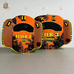 Tubo Inflable para Esquí Acuático NOVA FLIER 3P de PVC, Remolcable para 3 Personas, hasta 150 kg, 190 cm de Longitud, Unisex, para Alquiler Deportivo, Material de PVC - Product Image 4