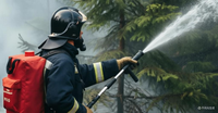 Sac à dos d'incendie forestier à pompe manuelle de 20 L