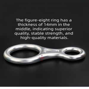 Anillo de Descenso en Forma de 8 de Aleación de Aluminio de Alta Calidad CZFIT, Dispositivo de Escalada Resistente y Duradero para Viajes - Product Image 5