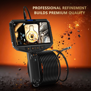 Caméra de canalisation MG20 avec éclairage, caméra d'inspection des égouts, écran large 7 pouces 1080P HD, endoscope portable pour murs, moteurs automobiles - Product Image 2