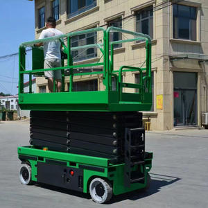 Plataforma DE TRABAJO elevadora de tijera de elevación Aérea Móvil con orugas de motor de 320 KG 400 KG 8 M 10 M <span class=keywords><strong>12M</strong></span> 14 M - Product Image 5