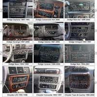 Reproductor Multimedia Android Auto 4G, Autoradio con Navegación GPS para Chrysler LHS/Concorde/Town&Country 1990+, Radio Estéreo para Auto, Carplay