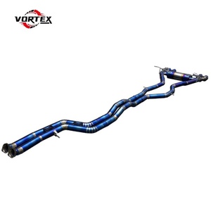 Vortex High-Performance Racing Titanium Alloy Catback <b>Exhaust</b> System Valvetronic Muffler for BMW M4 S55 F80 M3 F82 - Product Image 5