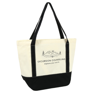 Sac fourre-tout <span class=keywords><strong>noir</strong></span> personnalisé avec logo imprimé pour exposition, cadeau promotionnel, sac à bandoulière pour événement - Product Image 4
