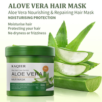 Masker rambut organik mewah dengan ekstrak lidah buaya krim Keratin untuk perbaikan kolagen nutrisi rambut kering mengarahkan akar yang rusak