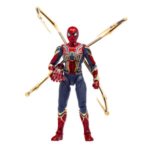 Migu <span class=keywords><strong>Marvel</strong></span> Ufficiale Avengers Iron <span class=keywords><strong>Man</strong></span> <span class=keywords><strong>Spider</strong></span>-<span class=keywords><strong>Man</strong></span> Carnage Venom Black Widow Statuetta in PVC Modellino Giocattolo Ornamentale - Product Image 6