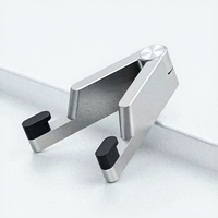 Nouveau produit tendance : support de téléphone portable universel en alliage d'aluminium, mini, réglable en hauteur, stabilité renforcée pour utilisation sur bureau - Téléphone portable