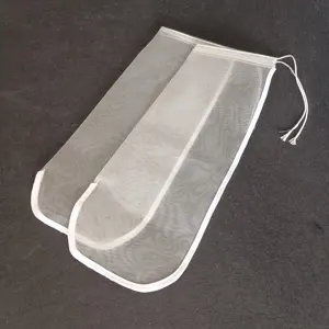 200 Um Nylon Mesh Drawstring Filter Bag 75 Micron Food Grade Nylon Filter Bag