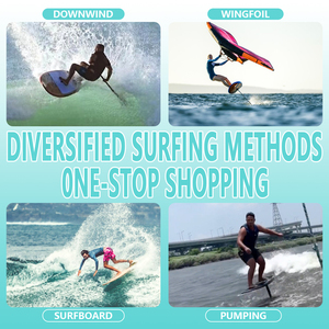 Planche de Foil <span class=keywords><strong>Mini</strong></span> en Fibre de Carbone 3'8 / 4'2, Planche de <span class=keywords><strong>Surf</strong></span> Hydrofoil, Planche de Pump Foiling pour Wing <span class=keywords><strong>Surf</strong></span>, Démarrage depuis le Quai, Légère et Robuste - Product Image 3