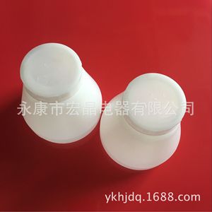 ขวดพลาสติกสำหรับเคลือบผง PC02 03 ทรงกลม ฝาเกลียว PP สูง 12.8 ซม. เส้นผ่านศูนย์กลางปากขวด 5.5 ซม. สำหรับใช้กับสารเคมี - Product Image 1