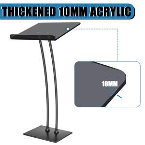 Toptan Modern taşınabilir akrilik kilise podyum kürsü çevre dostu seçeneği standı - Product Image 2