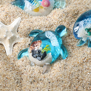 Étoiles de mer océaniques en résine polie, aimants de réfrigérateur créatifs, cadeaux de voyage en bord de mer, souvenirs de plage, coquillages, aquarium, océanarium, culturel - Product Image 6