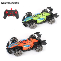 Voiture de course télécommandée QS de haute qualité pour enfants, jouet en plastique 2.4G 12CH avec fonction pulvérisation d'eau, véhicule modèle acrobatique prêt à l'emploi pour experts