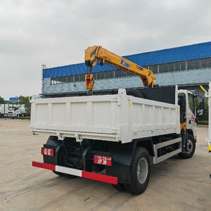 Camion de fret JA RHD avec grue droite à flèche de 3 sections KSQS68-3 de 3,2 tonnes - Product Image 6