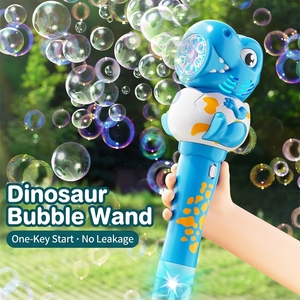 Pistola <span class=keywords><strong>de</strong></span> Burbujas, Juguetes para Niños, Máquina <span class=keywords><strong>de</strong></span> Burbujas Eléctrica <span class=keywords><strong>de</strong></span> Plástico para Niños, Varita <span class=keywords><strong>de</strong></span> Dinosaurio, Totalmente Automática, <span class=keywords><strong>Juegos</strong></span> al Aire Libre - Product Image 3