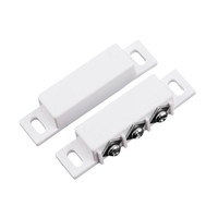 Sensor Magnetik Pintu Jendela NO NC, Saklar Reed Magnetik Terpasang di Permukaan