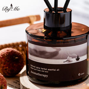 Botella Difusora de Vidrio de Lujo de 120 ml, Libre de BPA, Directo de Fábrica, con Aceite Aromático Fresco de Larga Duración, Sin Alcohol, Ecológica - Product Image 3