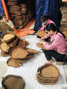 Cesta de Pera de Ratán Mediterráneo/ Bandeja para Frutas, Bandeja para Vajilla y Artículos de Cocina, Decoración del Hogar, Decoración para Fiestas Infantiles - Product Image 4