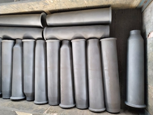 Siliziumkarbid-Keramik stäbe <span class=keywords><strong>sic</strong></span> Rollen brenner düse Siliziumkarbid-Strahlungs rohr Thermoelement-Schutz rohr - Product Image 6